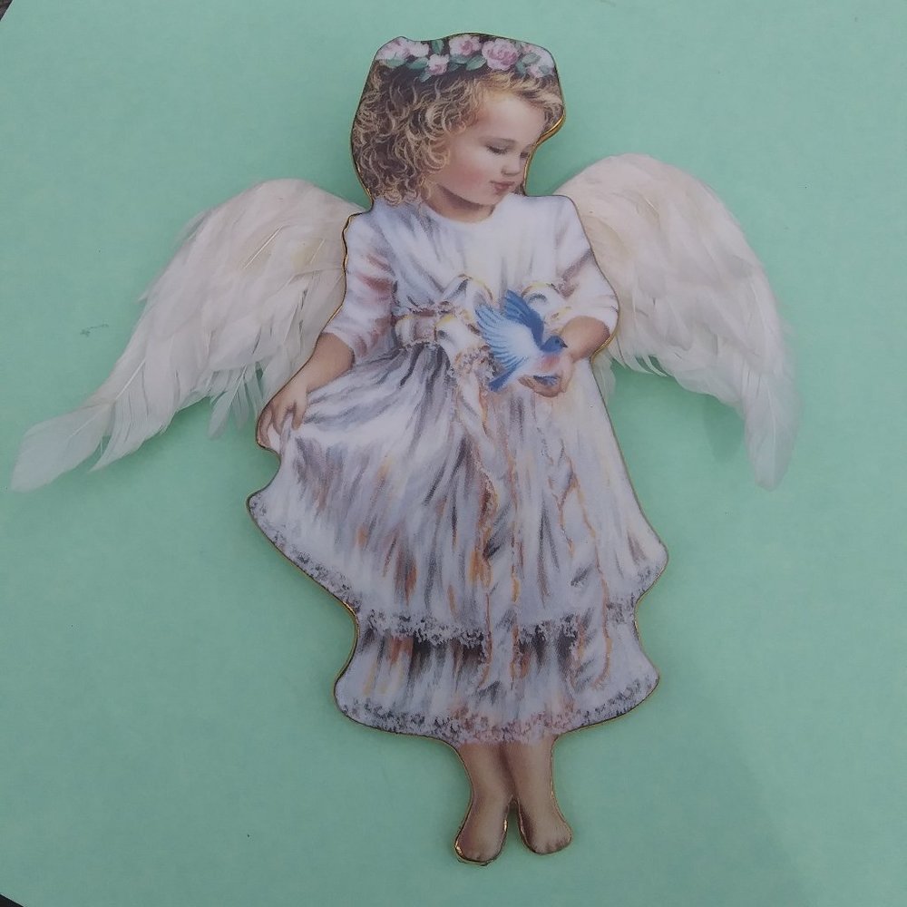 Heavens Little Angel Ornament Bradford Editions Dona Gelsinger